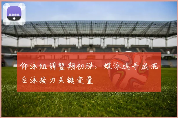 仰泳组调整期初现，蝶泳选手成混合泳接力关键变量 - 球天下体育资讯